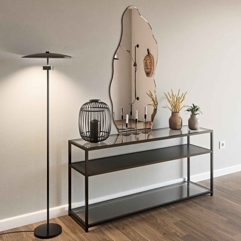 Oglindă decorativă semiovală cu formă organică - AURO 2