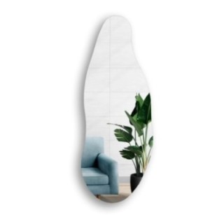 Oglindă decorativă cu o formă organică - BARYT