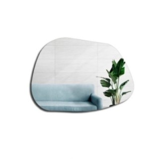 Oglindă decorativă cu formă organică - BAZALT