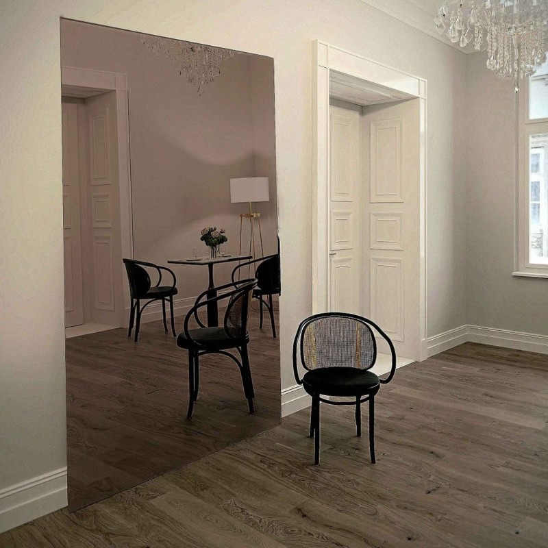 Oglindă dreptunghiulară decorativă de culoarea cuprului - DECO LA COMANDĂ