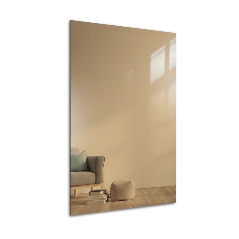 Oglindă dreptunghiulară decorativă de culoarea cuprului - DECO LA COMANDĂ