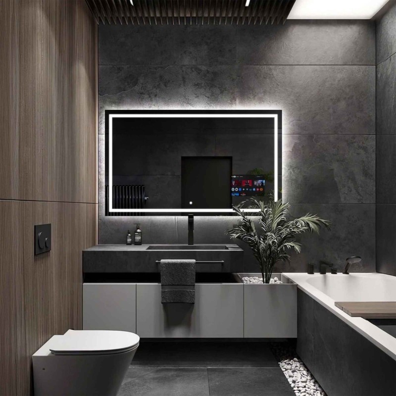 Oglindă inteligentă pentru baie cu iluminare - EMI SMART LED