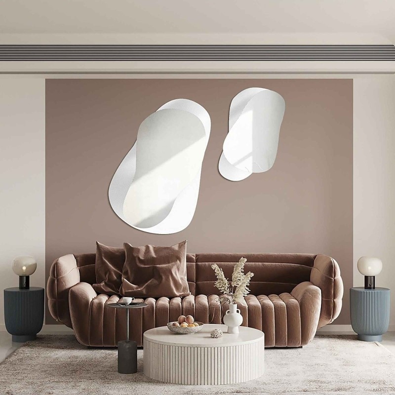 Oglinzi decorative pe sticlă ornamentală Master Point - LUXORA GRAVELO