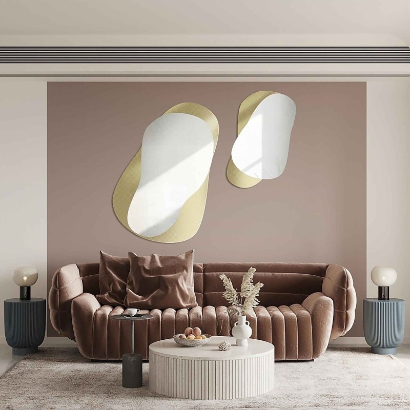 Oglinzi decorative pe sticlă ornamentală Master Point - LUXORA GRAVELO