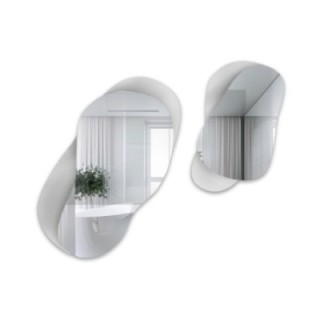 Oglinzi decorative pe sticlă ornamentală Master Point - LUXORA GRAVELO