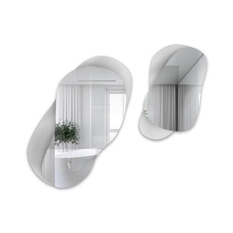 Oglinzi decorative pe sticlă ornamentală Master Point - LUXORA GRAVELO