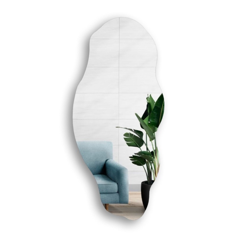 Oglindă decorativă cu o formă organică - LOLIT