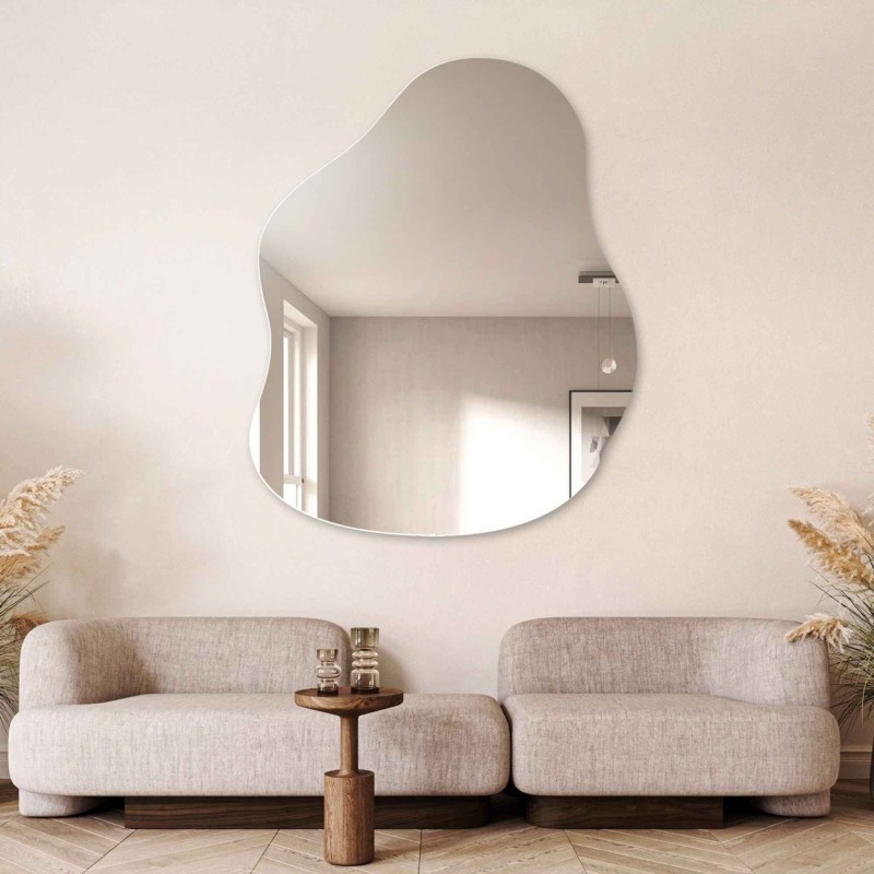 Oglindă decorativă cu formă organică - STONE