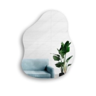 Oglindă decorativă cu formă organică - STONE