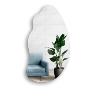 Oglindă decorativă cu formă organică - TOPAZ