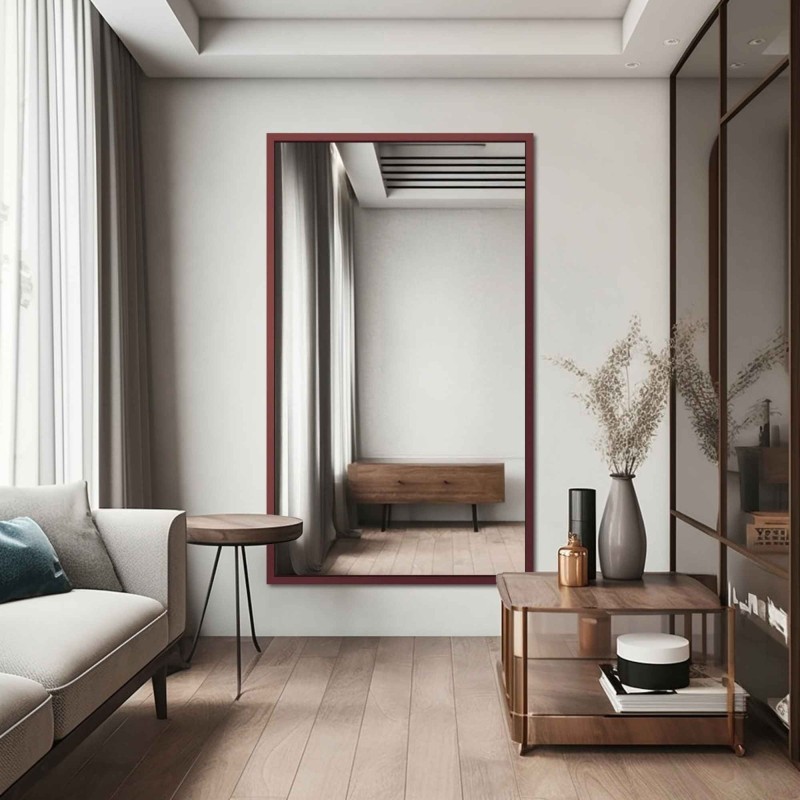 Oglindă cu ramă din lemn – 4008 – culoarea ramei la alegere