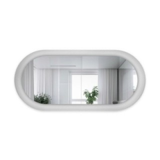 Oglindă decorativă ovală pe sticlă ornamentală Master Point - LUXORA ORNATE