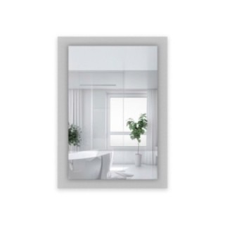 Oglindă decorativă dreptunghiulară pe sticlă ornamentală Master Point - LUXORA SOLEIL