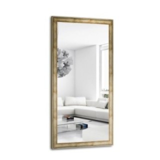 Oglindă cu ramă din lemn auriu – 5401008