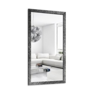 Oglindă Glamour cu ramă grafit lucioasă - 8002005