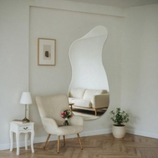 Oglindă decorativă cu formă organică - ANGELIT II