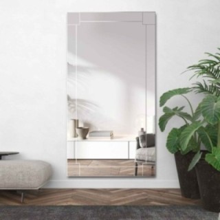 Oglindă de cristal Glamour în ramă de oglindă - KIARA OptiWhite