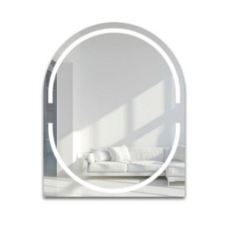 Oglindă de baie semiovală cu iluminare - POLA LED