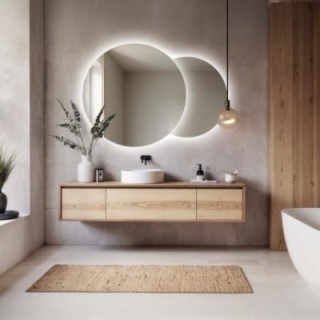 Set de oglinzi de baie cu iluminare - UNIVERSE LED II