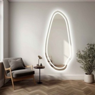 Oglindă organică cu iluminare - JASPIS LED II