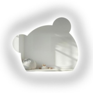 Oglindă pentru baia copiilor cu iluminare – PANDA LED