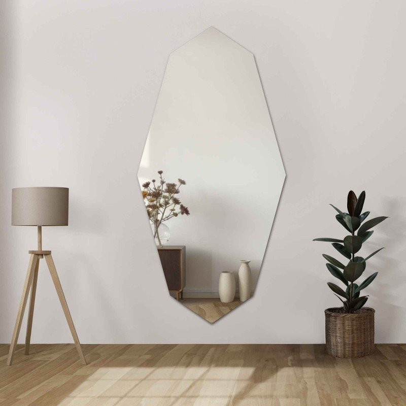 Oglindă decorativă cu formă organică ascuțită - RIOLIT