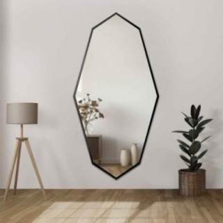 Oglindă decorativă cu formă organică ascuțită în ramă - RIOLIT ÎN CADRU