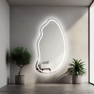 Oglindă organică cu iluminare - TOPAZ LED II