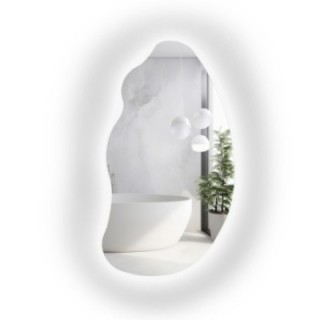 Oglindă de formă organică cu iluminare - TOPAZ LED