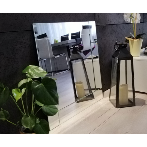 Oglindă cu ramă de oglindă - CRYSTAL