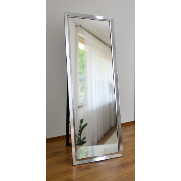 Oglindă de podea pentru dressing, în ramă din lemn - 5201 - culoarea ramei la alegere