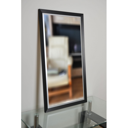 Oglindă cu ramă elegantă din bronz și argint - 5201002