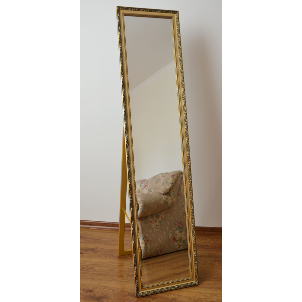 Oglindă de podea în ramă decorativă din lemn - 4001 - culoarea ramei la alegere Oglindă de podea în ramă decorativă din lemn - 4001 - culoarea ramei la alegere