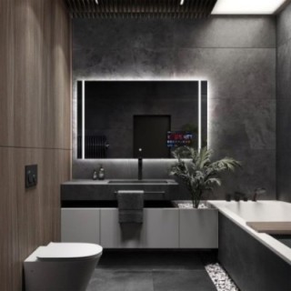 Oglindă inteligentă pentru baie cu iluminare - FLAWIA SMART LED