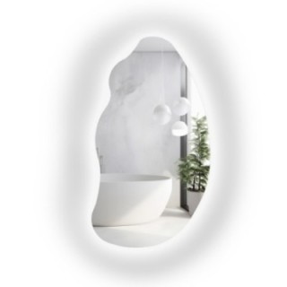 Oglindă de formă organică cu iluminare - TOPAZ LED