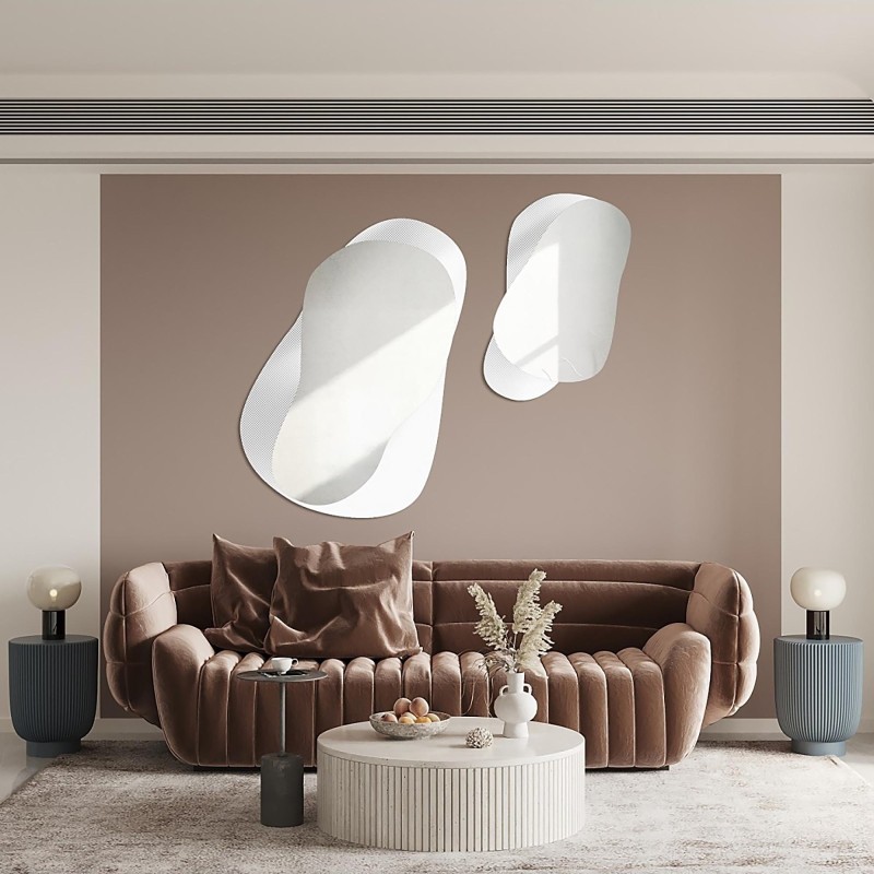 Oglinzi decorative pe sticlă ornamentală Master Point - LUXORA GRAVELO