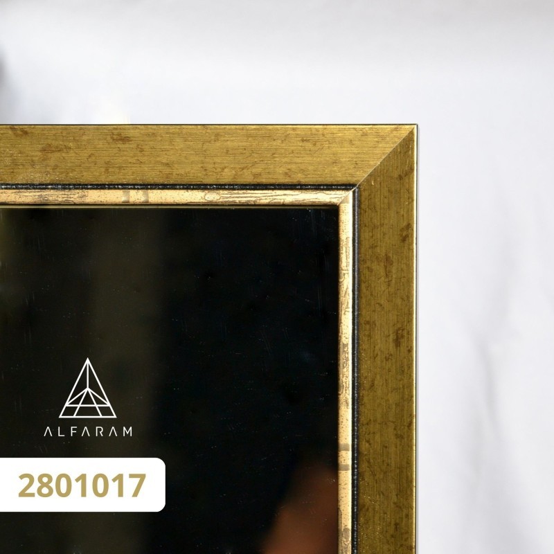 Oglindă în ramă decorativă delicată din lemn - 2801 - culoarea ramei la alegere