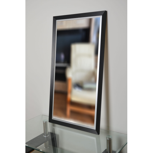 Oglindă cu ramă elegantă din bronz și argint - 5201002