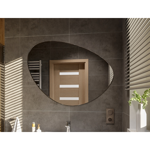 Oglindă de baie cu formă neregulată - OBSYDIAN