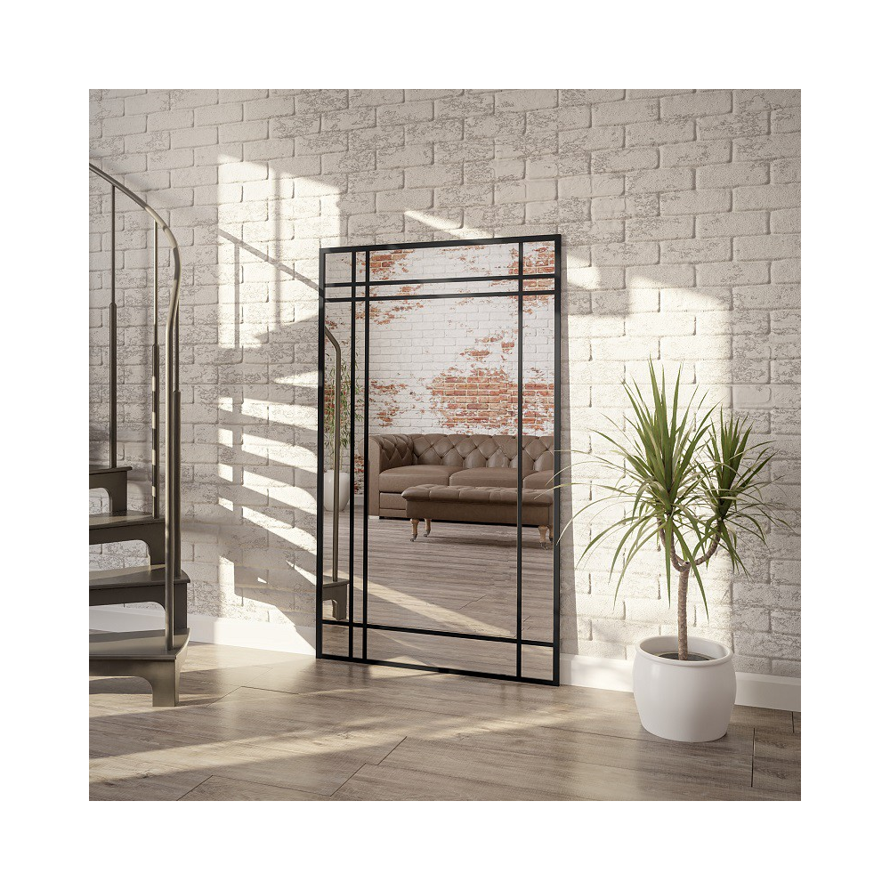 Oglindă de mansardă cu muntins - MARKUS - culoare ramă la alegere