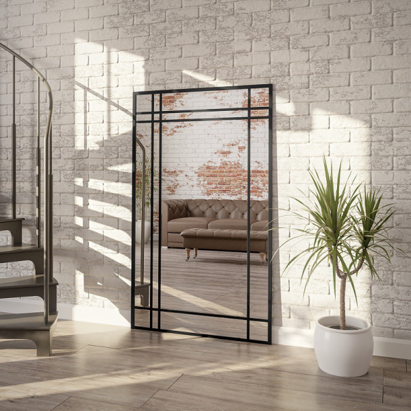 Oglindă de mansardă cu muntins - MARKUS - culoare ramă la alegere