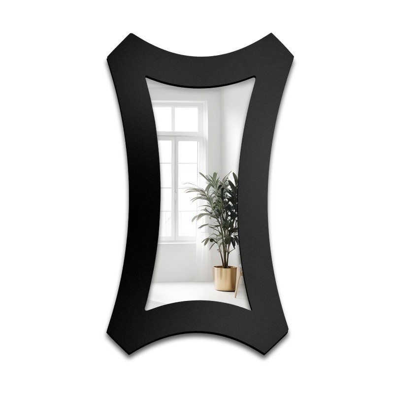 Oglindă decorativă cu ramă largă din MDF - DORA - culoarea ramei la alegere