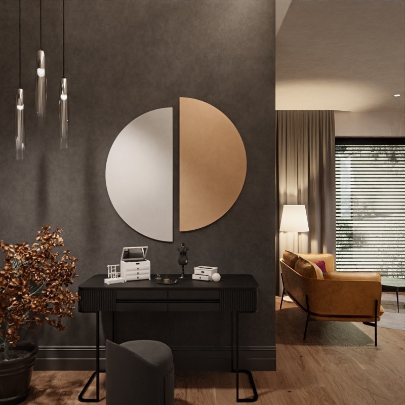 Set decorativ de semicercuri - DOUBLE II