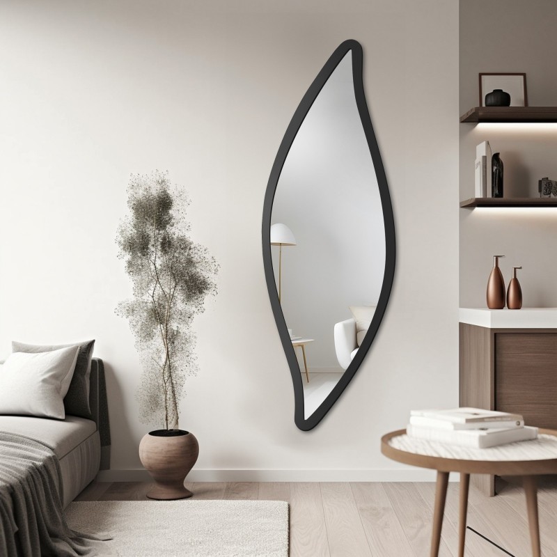 Oglindă decorativă cu ramă din mdf - ERIKA - culoarea ramei la alegere
