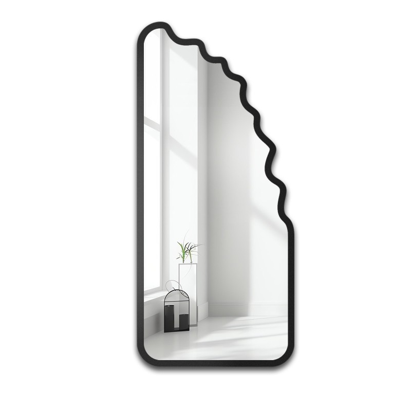 Oglindă neregulată în cadru MDF - BLOBS FLUX
