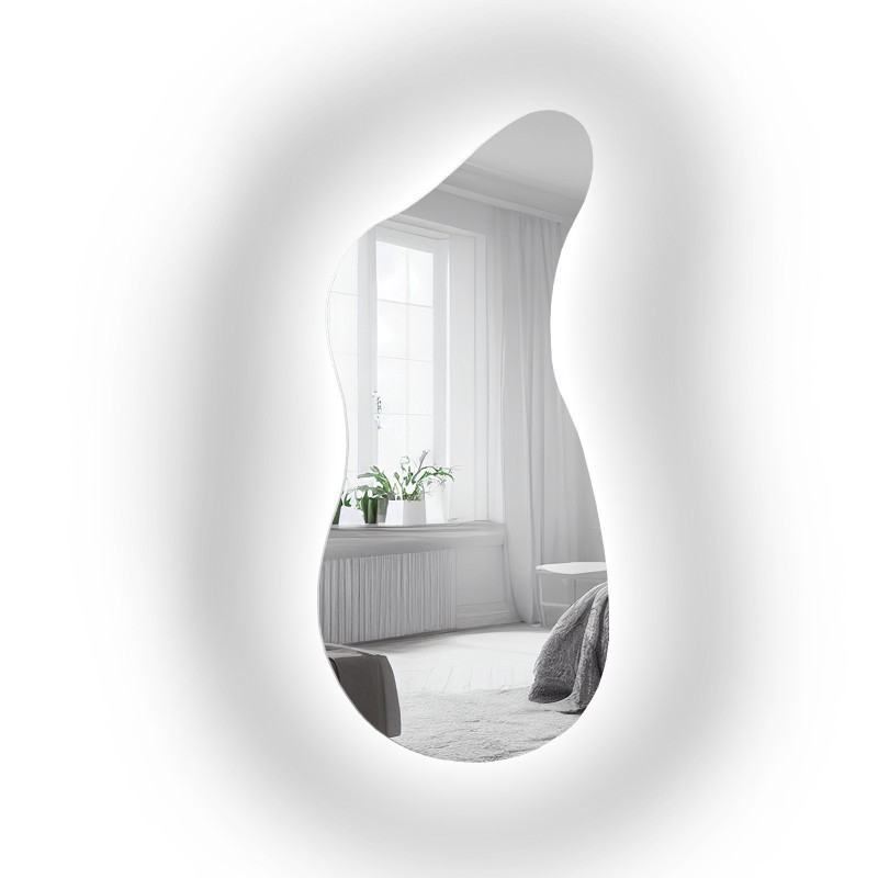 Oglindă de formă organică cu iluminare - ANGELIT II LED