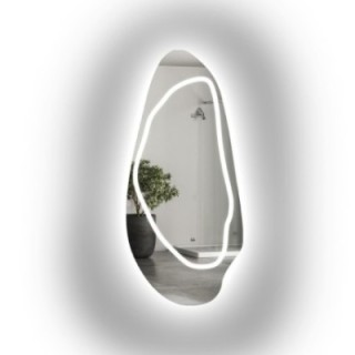 Oglindă organică cu iluminare - JASPIS LED III