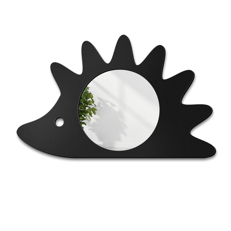 Oglindă decorativă de perete pentru copii în ramă MDF - ARICI