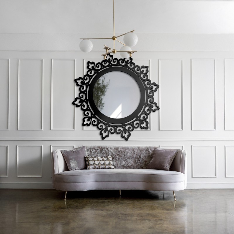 Oglindă decorativă în ramă traforată LARA