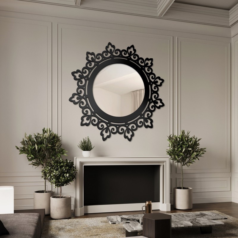 Oglindă decorativă în ramă traforată LARA